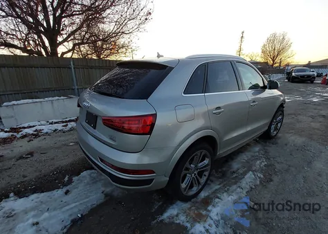 2016 Audi Q3 2.0T Premium Plus from USA, damaged, VIN WA1GFCFS2GR016370